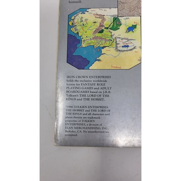 MERP Lorien & the Halls of the Elven Smiths w/Map Middle Earth RPG ICE #3200 - Picture 11 of 12